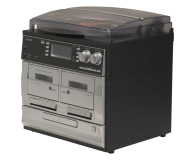 Denver Miniwieża Denver MRD-166 z gramofonem i radio DAB+/FM czarna - 1535051 - zdjęcie 2